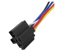 Relè Automobilistico Impermeabile 5 Pezzi 40A Con Presa Cablaggio | Relè automatico impermeabile 5 pezzi 40A 12V/24V 4/5 pin SPDT con presa e terminali for cablaggio(5Pcs JD2914 24V 5Pin)