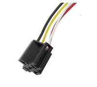 Relè Automobilistico Impermeabile 5 Pezzi 40A Con Presa Cablaggio | Relè automatico impermeabile 5 pezzi 40A 12V/24V 4/5 pin SPDT con presa e terminali for cablaggio(5Pcs JD2912 24V 4Pin)