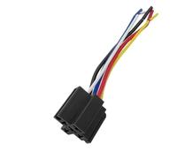 Relè Automobilistico Impermeabile 5 Pezzi 40A Con Presa Cablaggio | Relè automatico impermeabile 5 pezzi 40A 12V/24V 4/5 pin SPDT con presa e terminali for cablaggio(5Pcs JD1914 12V 5Pin)