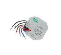 Relè BIS-404: installazione bistabile NO x2 commutazione: OFF-ON 5A IP20