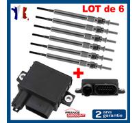Relè Candeletta + 6 Candela per BMW 325d 330d 525d 530d 535d 730d 735d Xd
