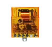 Relè commutatore ad impulsi Finder 10A 230VAC 2NO 270582304000