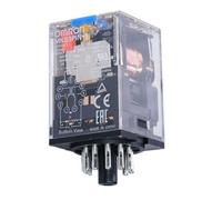 Relè Contatti Omron 3 scambi 230VAC LED MKS3PIN5AC230-24