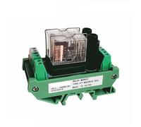 Relè controller a 2 canali 12V 24V con protezione fusibile RELÈ 1NO1NC Plug in(FUSE-2C-12VACDC)