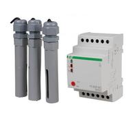 Relè di livello per acqua piovana, doppio stato con controllo di sensibilità per acqua piovana, 2 x 16 A, IP20, montaggio: su una guida da 35 mm, PZ-829RC-WD/FIF