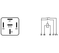 Relè, Corrente di lavoro per ALFA ROMEO FERRARI 208/308 328 GTB 328 GTS 512 BB A