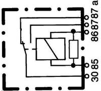Relè, corrente principale HELLA 4RD 007 903-001