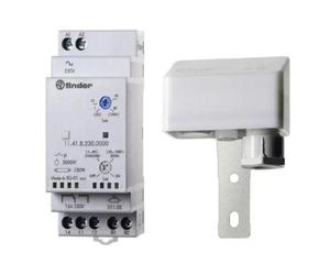 Rele' Crepuscolare Modulare Guida Din 2 Moduli ( Finder Cod. 114182300000 )