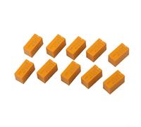 Relè di alimentazione PCB per uso generico, confezione da 10, compatibile con HK19F, DPDT a 8 pin, bobina DC 12V, 1A/125VAC e 2A/30VDC, controllo industriale