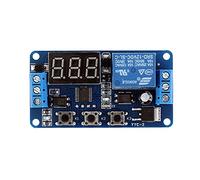 Relè di automazione, automazione Display a LED DC 12V Interruttore di controllo del timer digitale Modulo relè conveniente e durevoleIl meraviglioso