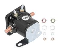 Relè di avviamento, contattore CC SW-3, relè a interruttore magnetico per motore, solenoide in lega di alluminio per OMC JOHNSON 35, 35 CV, 1976-2001, con 4 dadi e 4 rondelle per