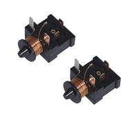 Relè Di Avviamento Del Compressore Del Frigorifero CTC, Avviamento Del Frigorifero For Alimentatori 110V/220V, 4 Pin, 1/2 HP, 375 W, 50 * 33 Mm(2pcs)