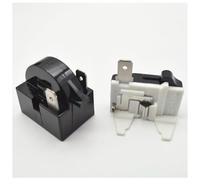 Relè di avviamento PTC per frigorifero e congelatore, 110 V, 2 pin, 4,7 Ohm e protezione termica da sovraccarico, 1/2 1/3 1/4 1/5 1/6HP (4,7 Ohm e 1-2 HP)