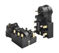 Relè di avvio compressore frigorifero QP3-12A e accessorio di protezione da sovraccarico(2PCS)