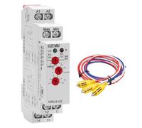 Relè di Controllo a Timer per Liquidi Controllore Elettronico di Livello Liquido 10A(Sensore GRL8-02,AC/DC24V-240V)