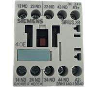 Relè Di Controllo AC-15 6A 230V 40E 4N0 DC 24V SIEMENS 3RH1140-1BB40