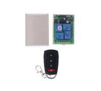 Relè di Controllo Remoto Wireless + Ricevitore e Trasmettitore A 4 Canali 433 MHz per Porte Elettriche/Interruttori di Controllo Accessi DC12V