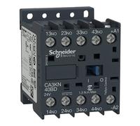 Relè di controllo Schneider CA3KN40BD TeSys K - 4P (4NO), 690V, 24V DC bobina...