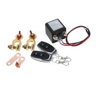 Relè di Disconnessione Batteria Auto 12v-24v, Interruttore 250a | Contatti in Lega D'argento e Rame, Scollegamento Rapido per Manutenzione e Sosta Lunga