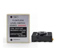 Relè di livello C61F-GP C61F - Interruttore del regolatore di livello dell'acqua GP, pompa, commutazione automatica con presa di base AC220V 50/60 Hz 8 pin 1 set(C61F-GP DC24V)