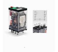 Relè di medie dimensioni RXM2LB2BD/DC24V/220V/V 4ab/p7 piccolo AC 14 pin 8 pin serie RXM(8 feet 5A AC230V)