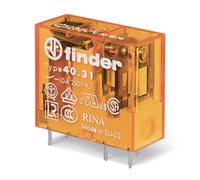 Relè di potenza, 12 Vdc/Vac, SPDT, 12 A, foro passante (THT), serie 40.31 Finder
