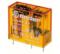 Rele' di potenza, 230 Vac, SPDT, 10 A, foro passante (THT), serie 40.51 - Finder