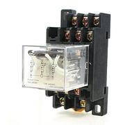 Relè di potenza for uso generale LY3J 5A 250VAC/28VDC con base, bobina DC12V 3PDT 11P