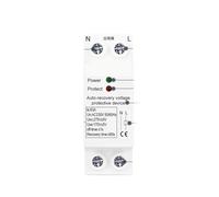 Relè di protezione for il ripristino automatico di sovratensione e sottotensione su guida DIN, 1P+N, 27 mm, 40 A, 63 A, 230 V(10A)