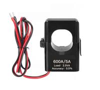 Relè di rilevamento corrente di tipo aperto Trasformatore di corrente a nucleo diviso 200/5 300/5 400/5 500/5 600/5 5A sensore a morsetto trasduttore di tipo aperto(QNCTK1-36 600A-5A)