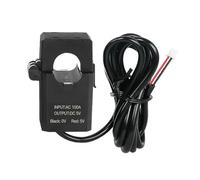 Relè di rilevamento corrente di tipo aperto Trasformatore di corrente a nucleo diviso, morsetto 10A 20A 30A 50A 100A / DC 3,3V 4V 5V, sensore trasduttore di tipo aperto(AC 10A,Output dc 4V)