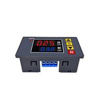 Relè di Ritardo Digitale Multifunzione 110V-220V 12V 24V T3231 Interruttore di Controllo del Timer del Ciclo LED Relè di Ritardo di temporizzazione Regolabile(O-Active Output,DC 12V 240W)