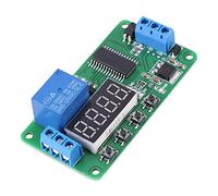 Relè di Ritardo Multifunzione a 1 Canale, relè di Ritardo 12 V Relè di Ritardo, Relè di Ritardo 12 V 12 V Controller relè di Ritardo LED Modulo Interruttore Timer Scheda PLC
