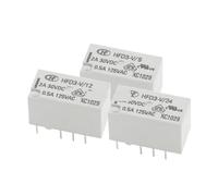 Relè di segnale 2 pz/lotto HFD3 HFD3-V 5 12 24VDC-S L1 L2SR(HFD3-12-SR SMD)