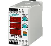 Relè di sovracorrente digitale diretto con display LED a 3×3 cifre TRM-25