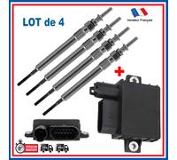 4 Candela + Relè Di Spine per BMW X1 E84 X3 E83 Sdrive Xdrive 18d 20d