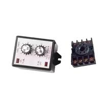 Relè di tempo regolabile ATDV-N Timer di ripetizione del ciclo DC12V DC24V AC110V AC220V AC380V 3S 6S 12S 30S 60S 3M 6M 12M 30M 60M con base(12M,12V)