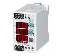 Relè digitale da sovraccarico 220 V TRM-03 TRM-12 TRM-25 con indicatore ERR LED e display di stato OUT per protezione motore in tempo reale (TRM-12 220V)
