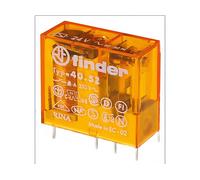 RELÈ ELETTRICO FINDER 40.52.8.024.0000, 24VAC, 8A, 2 scambi, 400 V AC, passo 5 mm