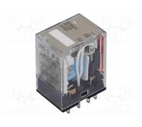 Relè: Elettromagnetica 4PDT Uspule:24VDC 5A/220VAC 0,9W MY4N 24VDC (S) El