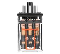 Relè Elettromagnetico 11 Pin 10A 220V AC Bobina per Applicazioni Industriali Controllo Motori Pannelli Elettrici