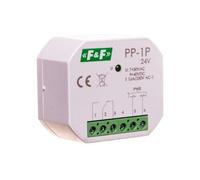 Relè elettromagnetico 1P 16A 7-30V AC/9-40V DC PP-1P-24V f&f 5908312598527