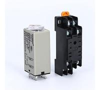 Relè elettromagnetico di ritardo Alimentazione CA AC220V Base 1 PZ temporale h3y-2 0-30 minuti/SEC(30 minutes)