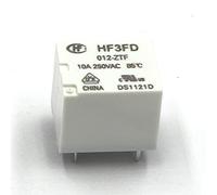 Relè elettromagnetico SPDT Una bobina: 12VDC 10A/250VAC - HF3FD/012-ZTF