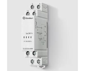 Relè Elettronico Bistabile con Comando di Reset 8 A, 24 V AC/DC, 1 Scambio e 1