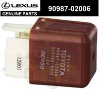 Relè faro faro anteriore originale Toyota LEXUS nuovo TERCEL PASEO MR2 CELICA