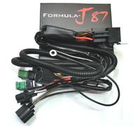 Relé Filo Bardatura 30A 9008 H13 Testa Luce Ricambio Spina Adattatore Due Uscita