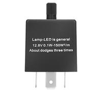 Relè flash LED regolabile a 3 pin 12,8 V CF13 JL-02 Flash Relè per segnale di svolta Hyper Flash Fix