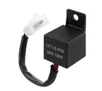 Relè Frecce LED Moto a 2 Pin 12V Rele Lampeggiante Universale per Motos 150W Relè Indipendente Dalla Carica per Luci Lampeggianti Controllo di Frequenza per Moto e Auto