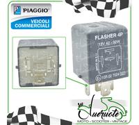 RELE FRECCE PER APE TM 703 POKER BENZINA E DIESEL INTERMITTENZA FRECCIA PIAGGIO